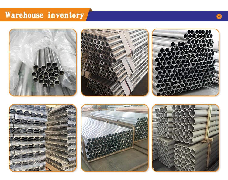 Mill Finished 3003 Seamless Aluminum Alloy Round Pipe Tube