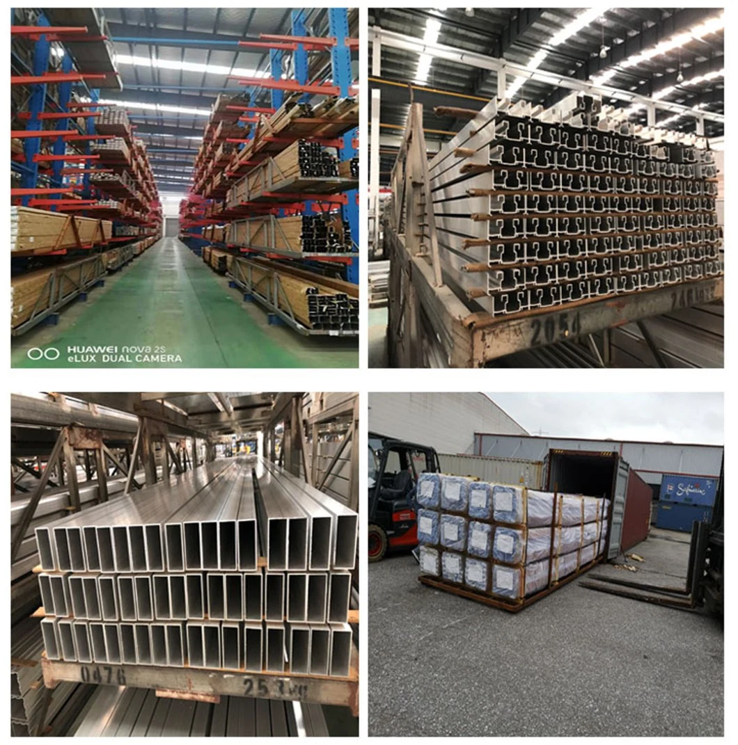 High Strength Professional Decoration Profile Manufacturer Alloy Aluminum Pipe Hot Rolled 6082 T651 6061 6063 T5 T6 Al Rectangular Aluminium Square Tube