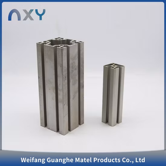 Profilo armadio per telaio estruso in alluminio con trasferimento termico del legno